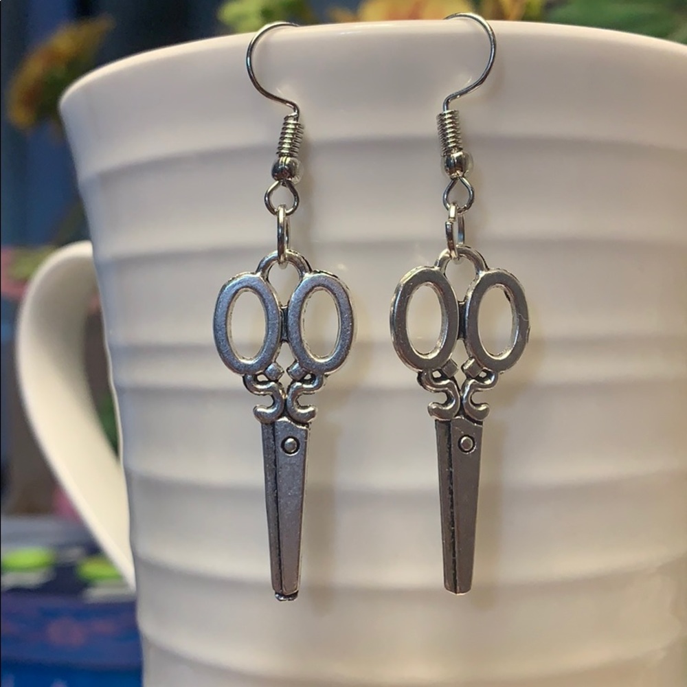 Scissors Earrings, Vintage Style Scissors